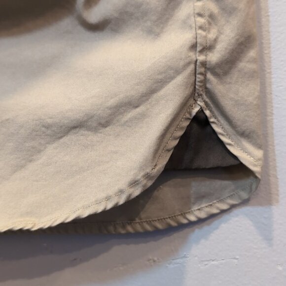 Black Brown 1826 Button Down Dress Shirt Cotton Long Sleeve Mens Size XL - Picture 5 of 10